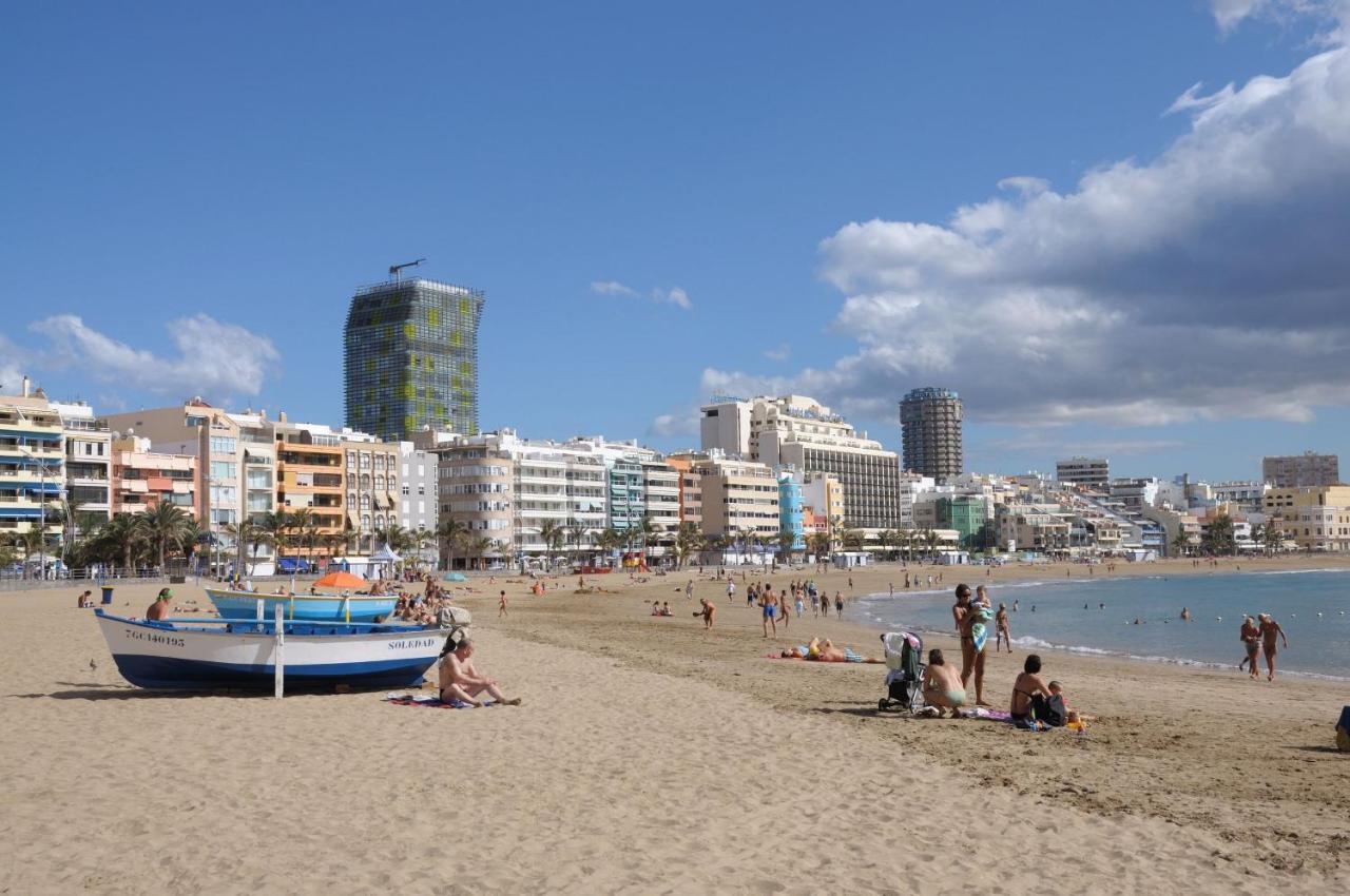 Vista Mar Playa De Las Canteras Лас-Пальмас-де-Гран-Канарія Екстер'єр фото